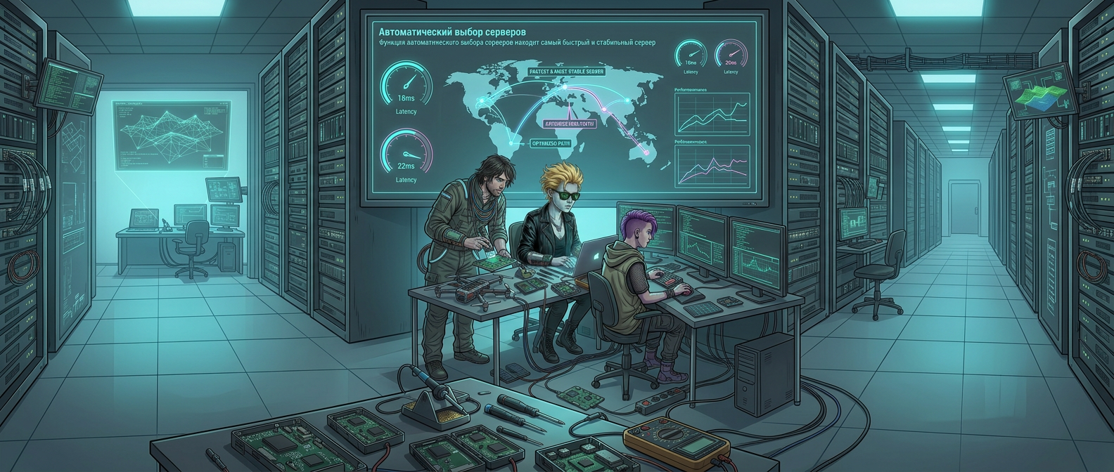 خودکارانتخاب هوشمند سرورها